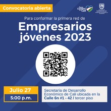 &Uacute;nete a la Red de Empresarios J&oacute;venes Cali 2023 y haz crecer tu emprendimiento