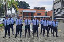 Desde hoy, Santiago de Cali cuenta con 12 nuevos agentes de tr&aacute;nsito