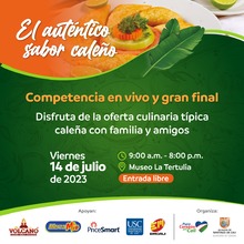 Este viernes 14 de julio disfruta el Aut&eacute;ntico Sabor Cale&ntilde;o