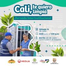 Jornada interinstitucional de limpieza y recuperaci&oacute;n del espacio p&uacute;blico.