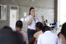 En la comuna 21, la poblaci&oacute;n con discapacidad particip&oacute; en la jornada Sin Barreras