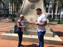 Infraestructura promueve el cuidado del espacio p&uacute;blico en la Plaza de Cayzedo