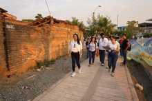 Bulevar de oriente se convierte en un lienzo para el arte gr&aacute;fico