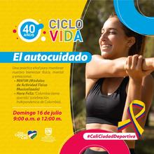 Patriotismo y cohetes, este domingo en la Ciclovida