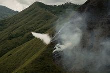 El incendio en La Castilla ha dejado 330 hect&aacute;reas afectadas