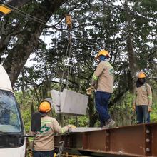 Nueva obra paisaj&iacute;stica no tendr&aacute; deslaves sobre la avenida de Los Cerros 
