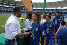 Felidia se llev&oacute; el premio mayor del torneo de f&uacute;tbol mixto de Todas y Todos a Estudiar