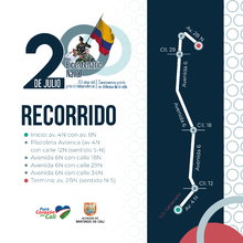 Autoridades cale&ntilde;as ultiman detalles del desfile militar, como homenaje a la libertad y la paz de Colombia