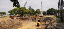 Obreros y maquinaria avanzan en la construcci&oacute;n del Parque Tecnol&oacute;gico de Innovaci&oacute;n San Fernando