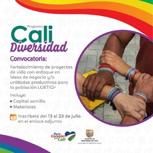 Proyecto de Vida para poblaci&oacute;n LGBTIQ+ cierra convocatoria este 23 de julio