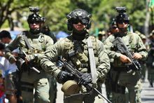 Gran desfile de la Fuerza Aeroespacial Colombiana conmemor&oacute; 213 a&ntilde;os de independencia