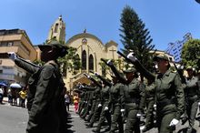 Gran desfile de la Fuerza Aeroespacial Colombiana conmemor&oacute; 213 a&ntilde;os de independencia