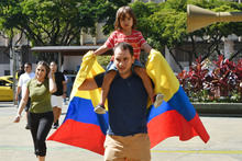 En Cali march&oacute; la soberan&iacute;a nacional, este 20 de julio 