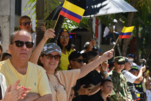 En Cali march&oacute; la soberan&iacute;a nacional, este 20 de julio 