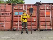 Yuritza Bocanegra, una guerrera de la Brigada Forestal de Bomberos Cali