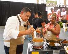 En Cali se intercambiaron saberes gastron&oacute;micos en el Encuentro Internacional de Mujeres Afrodescendientes