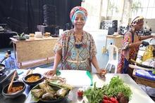 La gastronom&iacute;a, un referente de las mujeres afro del Pac&iacute;fico ante el mundo