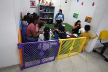 200 niños migrantes participaron en una jornada pedagógica y recreativa 