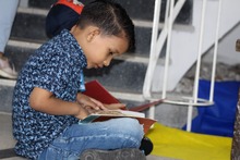 200 niños migrantes participaron en una jornada pedagógica y recreativa 