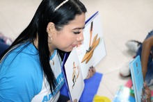 200 niños migrantes participaron en una jornada pedagógica y recreativa 