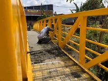 Entregan nuevo y moderno puente peatonal en la comuna 11 de Cali