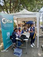 Personas en situaci&oacute;n de calle que pernoctan en San Fernando Viejo asistieron a jornada de salud