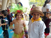 En la comuna 20, las ni&ntilde;as y los ni&ntilde;os festejaron el cumplea&ntilde;os de Cali