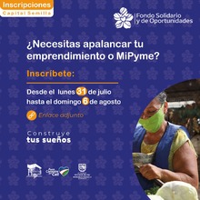 Conozca los requisitos para responder a la convocatoria de la l&iacute;nea Capital Semilla 