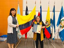 Subsecretaria para el Manejo de Desastres hace brillar a Cali ante Jap&oacute;n