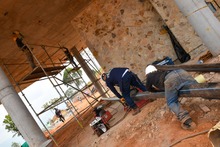 Con m&aacute;s frentes de obra Cristo Rey avanza a pasos agigantados