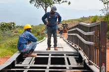 Con m&aacute;s frentes de obra Cristo Rey avanza a pasos agigantados