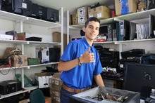 Jefry G&oacute;mez, un curioso de los computadores formado por Todas y Todos a Estudiar