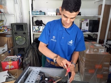 Jefry G&oacute;mez, un curioso de los computadores formado por Todas y Todos a Estudiar