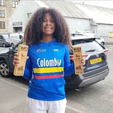 La cale&ntilde;a Guadalupe Palacios sum&oacute; en Glasgow su cuarto t&iacute;tulo mundial de BMX