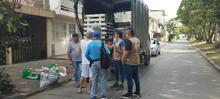 Dagma contin&uacute;a entregando insumos en huertas urbanas de Cali