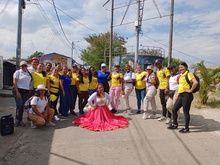 Ni&ntilde;as y ni&ntilde;os de La Estrella caminaron pidiendo paz para sus territorios