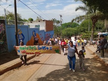 Ni&ntilde;as y ni&ntilde;os de La Estrella caminaron pidiendo paz para sus territorios