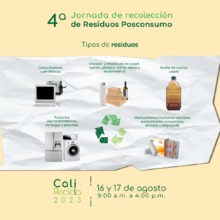 Prep&aacute;rate para &lsquo;Cali Recicla 2023&rsquo;