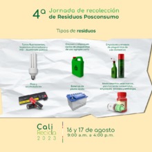 Prep&aacute;rate para &lsquo;Cali Recicla 2023&rsquo;