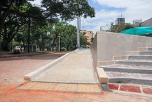 Entregan parcialmente obras del Paseo Bol&iacute;var, fase III del Parque Central r&iacute;o Cali