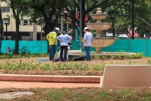 Entregan parcialmente obras del Paseo Bol&iacute;var, fase III del Parque Central r&iacute;o Cali