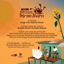 Rueda de prensa Petronio, este lunes