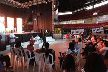 En el Petronio se form&oacute; el Quilombo para entender el folclor afrocolombiano