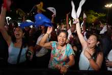 Cale&ntilde;os y turistas se gozaron la primera descarga musical en el &lsquo;Petronio &Aacute;lvarez&rsquo;