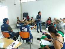 Habitantes de la Comuna 13 apoyan implementaci&oacute;n de Cali Distrito, luego de ajustes