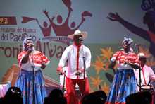 Noche de tambores en la Casa Grande del Pac&iacute;fico 