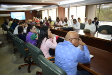 Eventos de ciudad y murales de Bulevar de Oriente, temas centrales en la reuni&oacute;n del gabinete municipal 