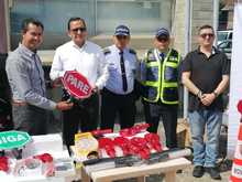 Movilidad recibi&oacute; m&aacute;s de 100 elementos donados para seguridad vial 
