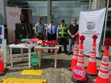 Movilidad recibi&oacute; m&aacute;s de 100 elementos donados para seguridad vial 