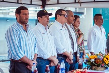 Inaugurado oficialmente el Torneo Internacional de Nataci&oacute;n Delf&iacute;n de Oro